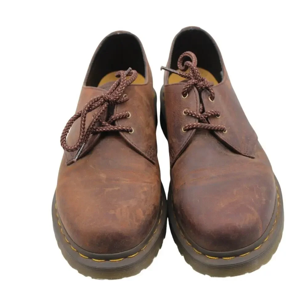 Dr. Martens 30681 Leather Oxford 1461 Brown Shoes Men US 10